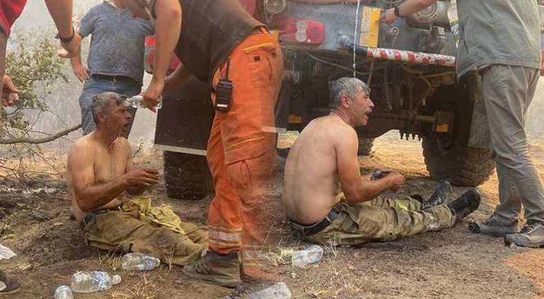 Türkiye onu bu görüntüyle tanıdı! Yangında ağır yaralanan orman işçisinin son hali...