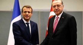 Cumhurbaşkanı Erdoğan, Macron ile telefonda görüştü