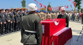 Şehit er Semih Erdoğan, memleketi Giresun’da son yolcuğuna uğurlandı