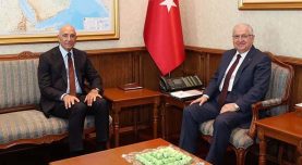 Bakan Güler, ABD Büyükelçisi Barrack’ı kabul etti