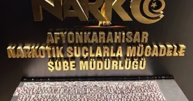 Afyonkarahisar’da valizinde uyuşturucu bulunan otobüs yolcusu tutuklandı