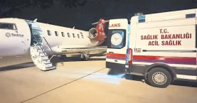Ambulans uçak Zehra bebek için havalandı
