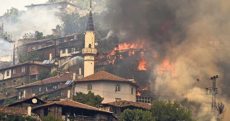 Evleri yanan ailelere 1 yılda yeni yuva