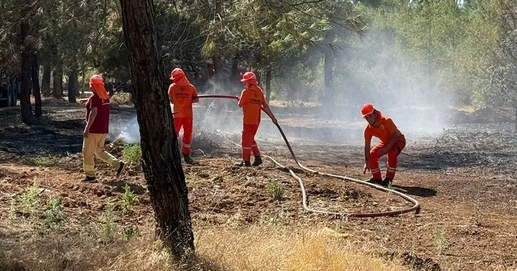 Fethiye’deki yangının etrafı çevrildi