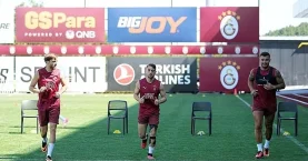 Galatasaray günü çift antrenmanla tamamladı!