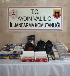 Aydın’da kaçak tütün operasyonu