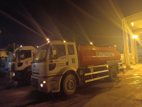 Kuşadası Belediyesi’nden yangınla mücadeleye gece desteği