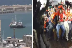 İsrail’in uluslararası sularda alıkoyduğu Hanzala gemisi, Aşdod Limanı’na ulaştı