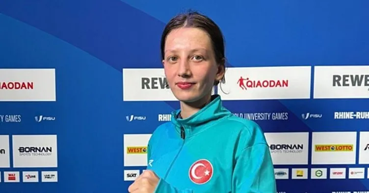 Milli taekwondocu Şevval Çakal’dan altın madalya