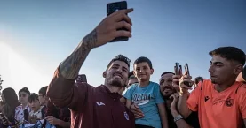 Trabzonspor’un Erzurum kampına taraftarlardan yoğun destek