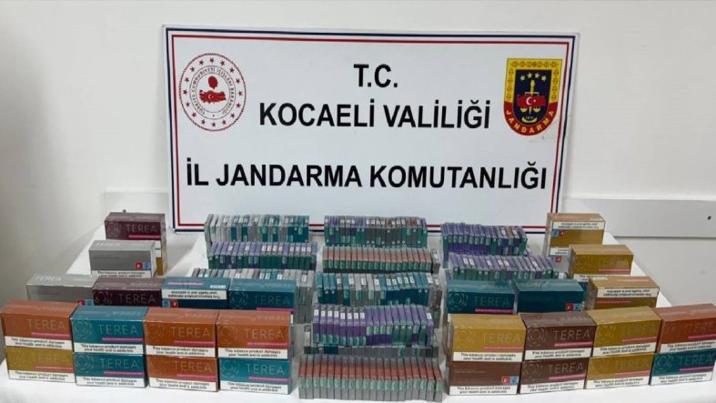 Gebze'de elektronik sigara ele geçirildi