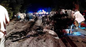 Çanakkale’de katliam gibi kaza! 6 kişi olay yerinde hayatını kaybetti