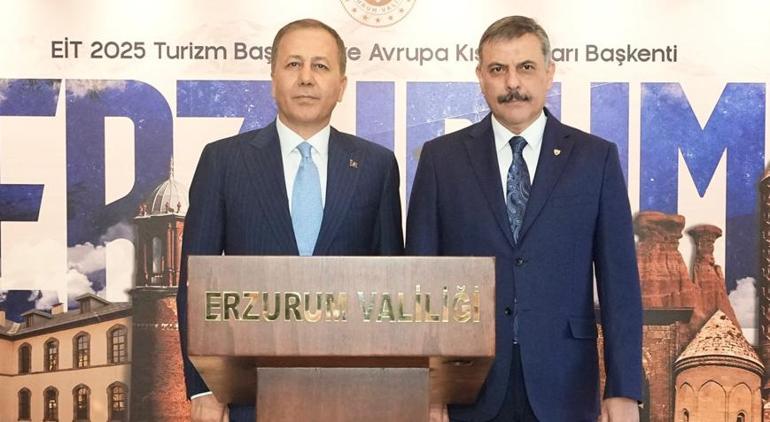 Bakan Yerlikaya Erzurumda esnafı ziyaret etti
