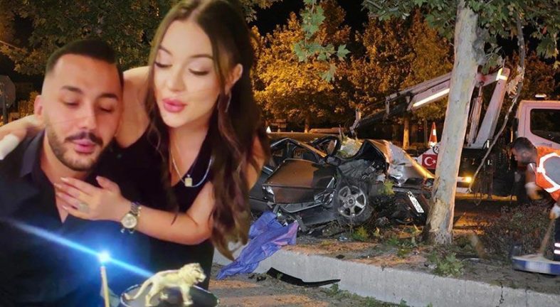 En acı doğum günü! Nişanlı çift toprağa verildi