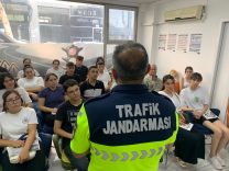 Aydın’da Sürücü Adaylarına Trafik Eğitimi Verildi