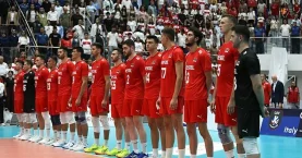 A Milli Erkek Voleybol Takımı, İtalya’ya mağlup oldu