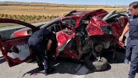 Niğde Otoyolu’nda feci kaza: 1 ölü, 3 yaralı