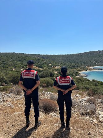 Aydın Jandarma ekiplerinden Milli Park’ta ‘Koruma Kalkanı’ Operasyonu