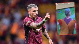Torreira ve Devrim Özkan maç sırasında böyle ‘mesaj’laştı