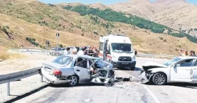 Düğüne giderken kaza yaptılar: 4 ölü