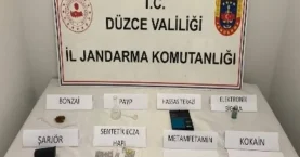 Düzce’de zehir tacirlerine jandarmadan sert darbe