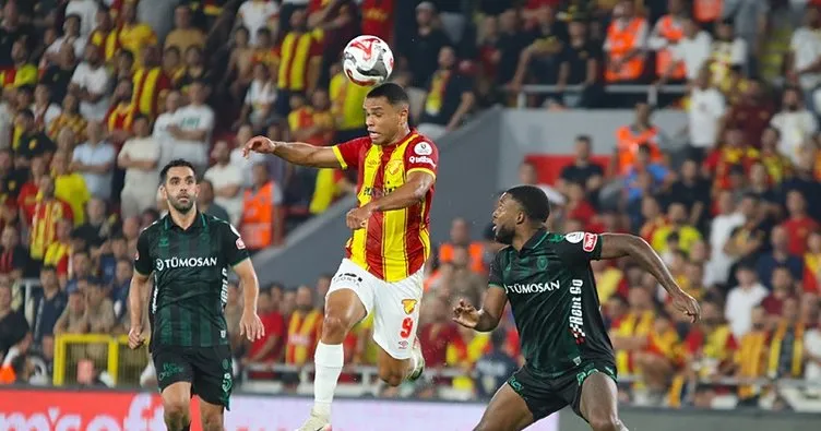 Göztepe ile Konyaspor yenişemedi!