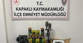 Kapaklı’da sosyal medya üzerinden av fişeği satışı yapan kişi gözaltına alındı