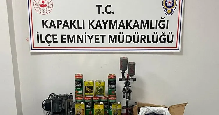 Kapaklı’da sosyal medya üzerinden av fişeği satışı yapan kişi gözaltına alındı