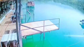 Antalya’da baraja giren kişi felaketi yaşadı