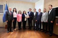 AK Parti Heyetinden Aydın Büyükşehir Belediye Başkanı Özlem Çerçioğlu’na Ziyaret