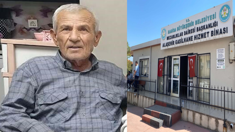 Dehşet anları: Ağaç kesecekken boynunu kesti