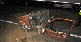 Manisa’da kan donduran kaza! Otomobil ikiye bölündü: 5 ölü, 6 yaralı