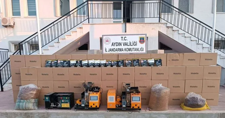 Aydın'da kaçak tütün operasyonu: 1,2 milyon TL'lik ürün ele geçirildi!