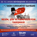 BAŞKAN ÇERÇİOĞLU’NDAN 29 EKİM TEMALI ÖDÜLLÜ RESİM, ŞİİR VE KOMPOZİSYON YARIŞMASI