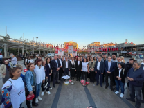 Aydın’da CHP’li kadınlardan boş tencere eylemi