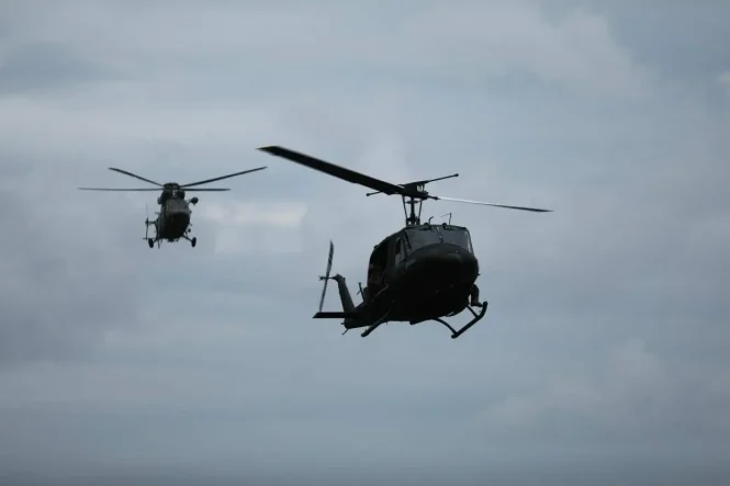Filipinler'de Askeri Helikopter Düştü