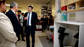 Rektör Kent ADÜ Hastanesi’ndeki yeni düzenlemeleri yerinde inceledi