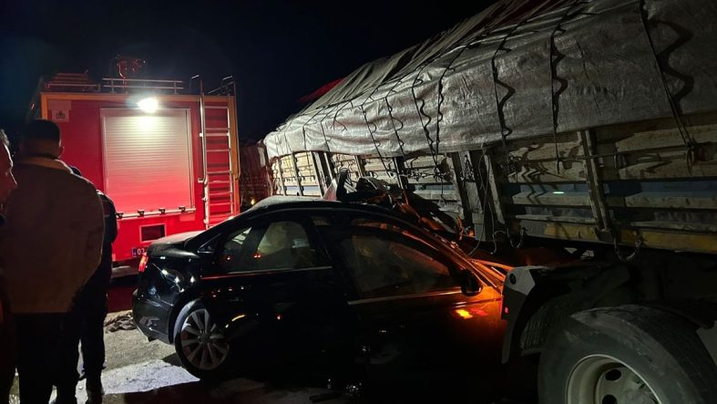 TIR dehşeti: 2 ölü, 2 yaralı