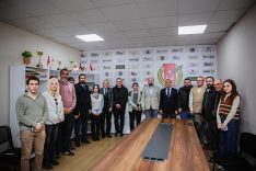 Rektör Kent AGC’yi ziyaret etti.