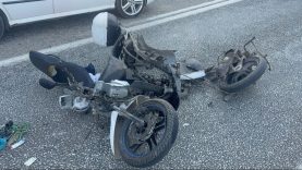 Muğla’da feci kazada motosiklet ikiye ayrıldı: 2 yaralı