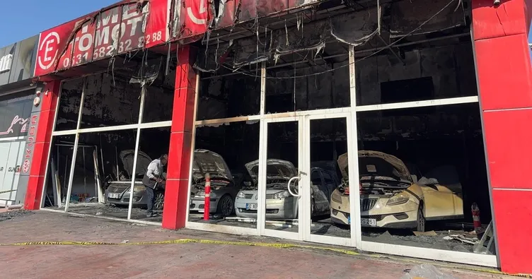 Denizli’de oto galeri kundaklandı | Dikkat çeken ‘intikam’ detayı: Meğer ortağı cinayetten tutuklanmış!