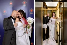 Ünlü oyuncu Selin Genç Budapeşte’de dünya evine girdi