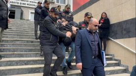 Şişli'deki kesik baş cinayetinin zanlıları adliyede