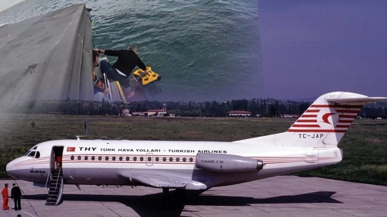 Marmara'ya gömülen uçak ilk kez görüntülendi: 42 kişiye mezar olmuştu