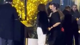 Celil Nalçakan ile Gamze Topuz Bebek'te el ele...