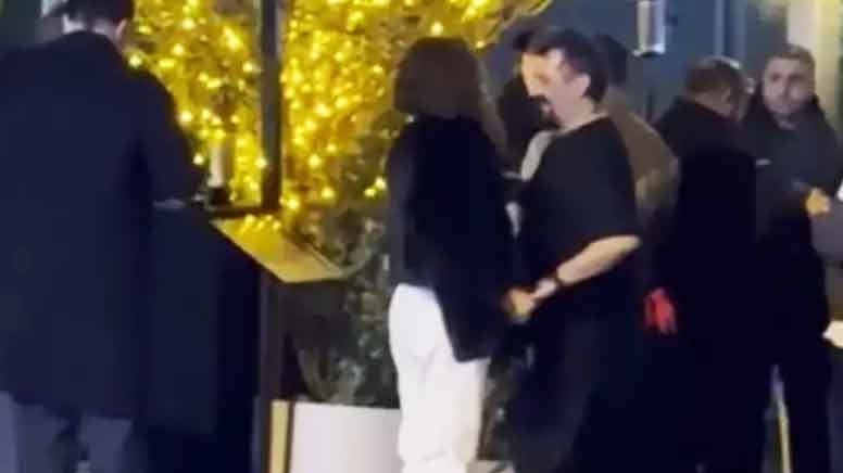 Celil Nalçakan ile Gamze Topuz Bebek'te el ele...