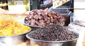 Siirt’te ramazan bereketi başladı! Hurma, tahin ve pekmez tezgahta