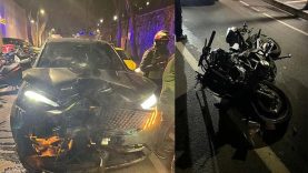 Sollama faciası! 'Yürek parayla alınmaz' diyen motosikletli Berat hayatını kaybetti: Kaza anı kamerada