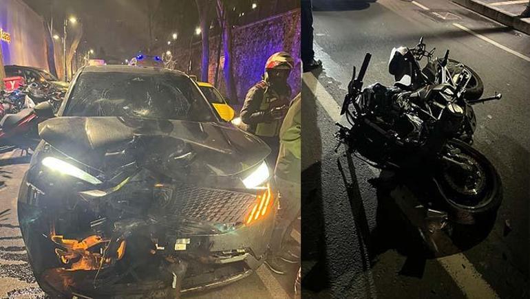 Sollama faciası! 'Yürek parayla alınmaz' diyen motosikletli Berat hayatını kaybetti: Kaza anı kamerada